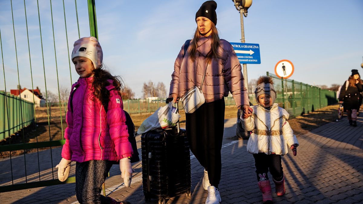 Data: Dál do Evropy se přesunuly asi dva miliony uprchlíků z Ukrajiny